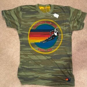Aviator Nation men’s XS New camo t-shirt